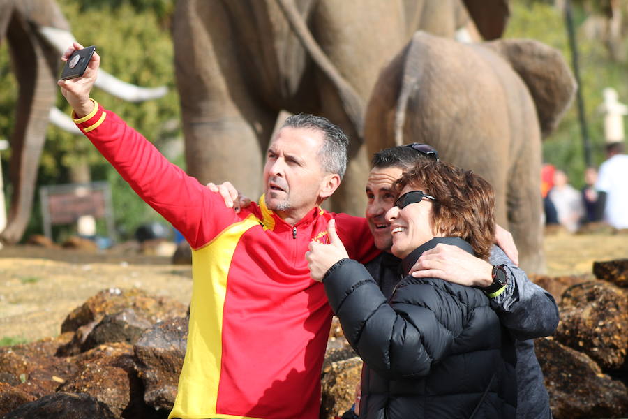 La lluvia respetó hasta el final de la prueba destinada a recaudar fondos para Proyecto Hombre Málaga