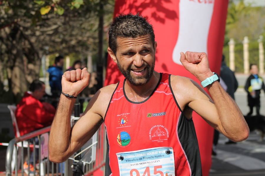 La lluvia respetó hasta el final de la prueba destinada a recaudar fondos para Proyecto Hombre Málaga