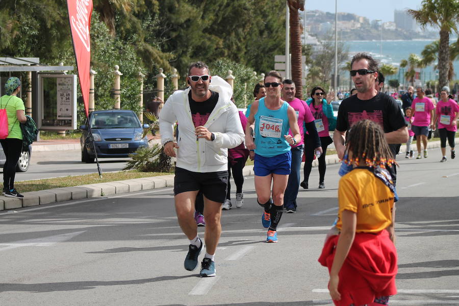 La lluvia respetó hasta el final de la prueba destinada a recaudar fondos para Proyecto Hombre Málaga