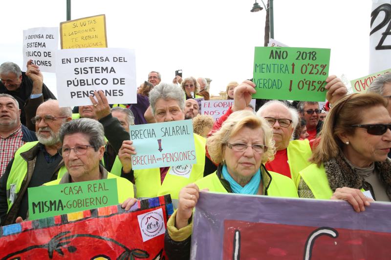 Fotos: Fotos de la manifestación por unas pensiones dignas en Málaga