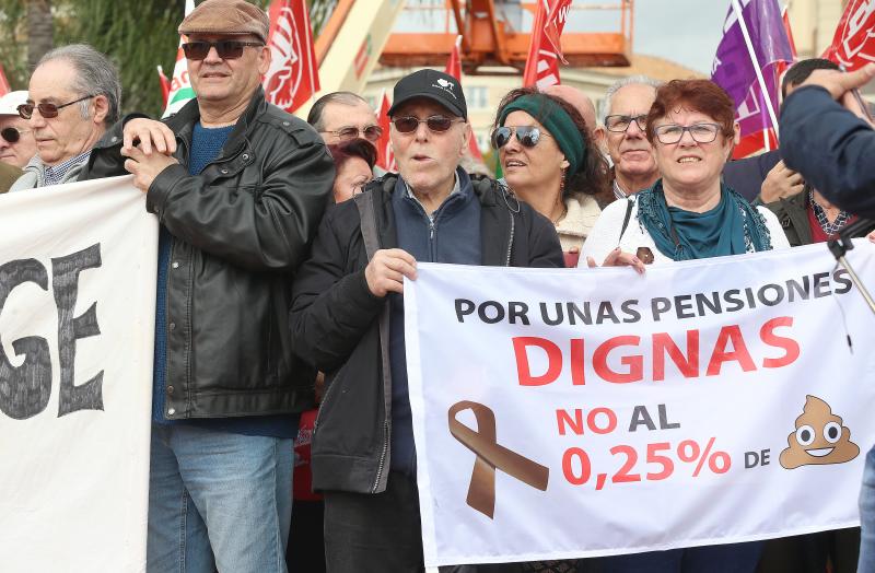 Fotos: Fotos de la manifestación por unas pensiones dignas en Málaga