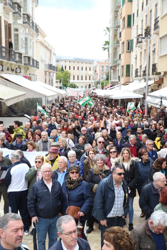 Fotos: Fotos de la manifestación por unas pensiones dignas en Málaga