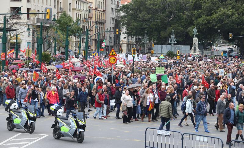 Fotos: Fotos de la manifestación por unas pensiones dignas en Málaga