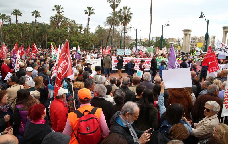 Fotos: Fotos de la manifestación por unas pensiones dignas en Málaga