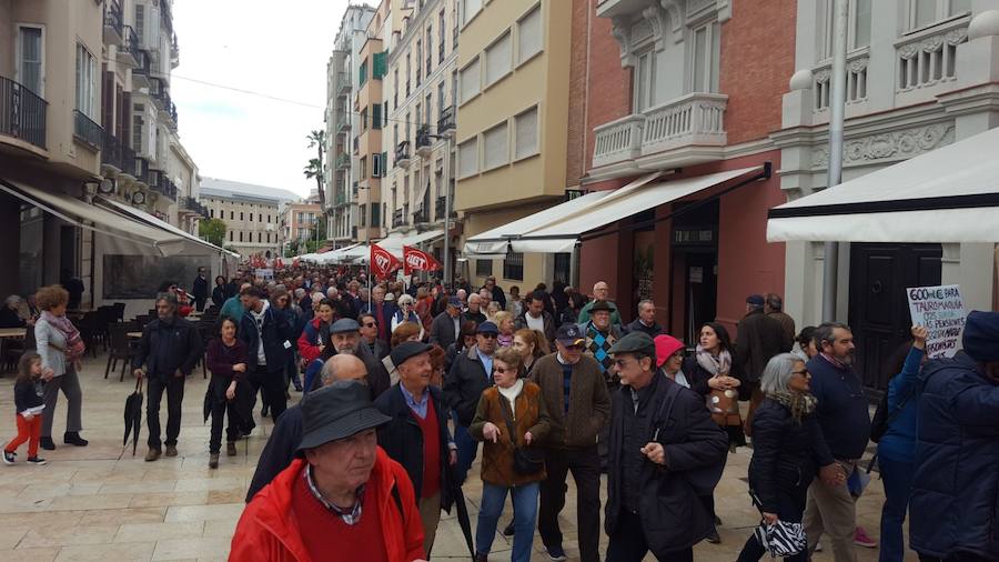 Fotos: Fotos de la manifestación por unas pensiones dignas en Málaga