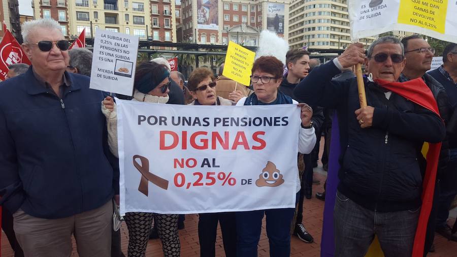 Fotos: Fotos de la manifestación por unas pensiones dignas en Málaga