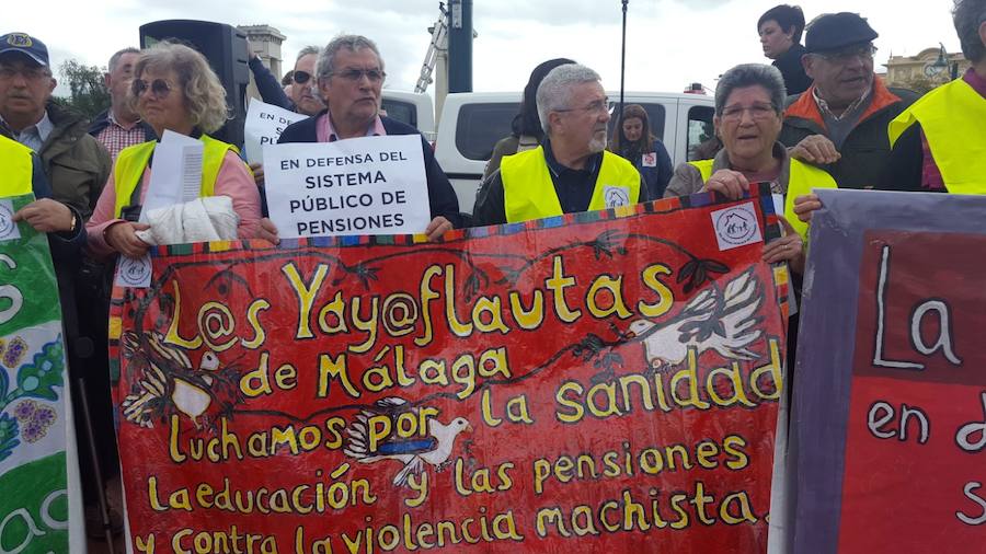 Fotos: Fotos de la manifestación por unas pensiones dignas en Málaga