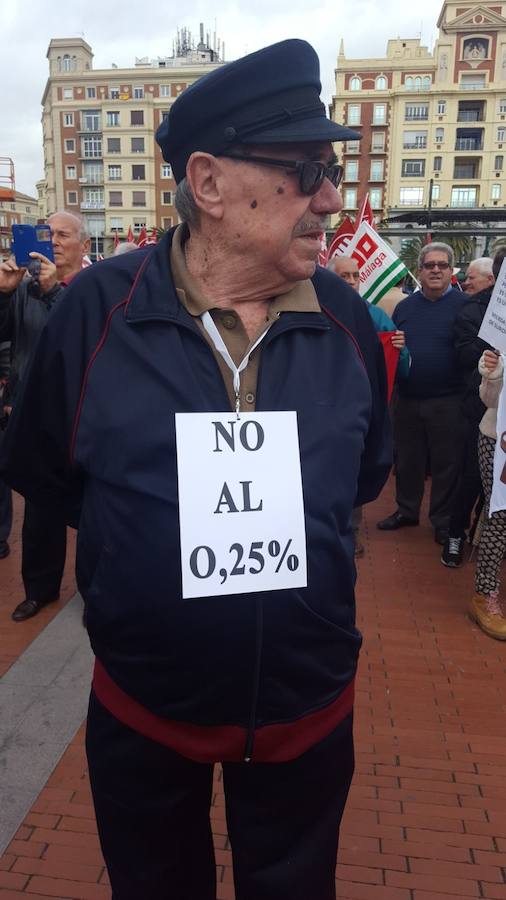 Fotos: Fotos de la manifestación por unas pensiones dignas en Málaga