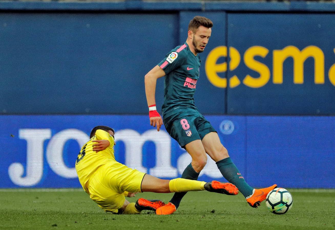 Las mejores imágenes del aprtido de la 29ª jornada entre el Villarreal y el Atlético, en el estadio de La Cerámica. 