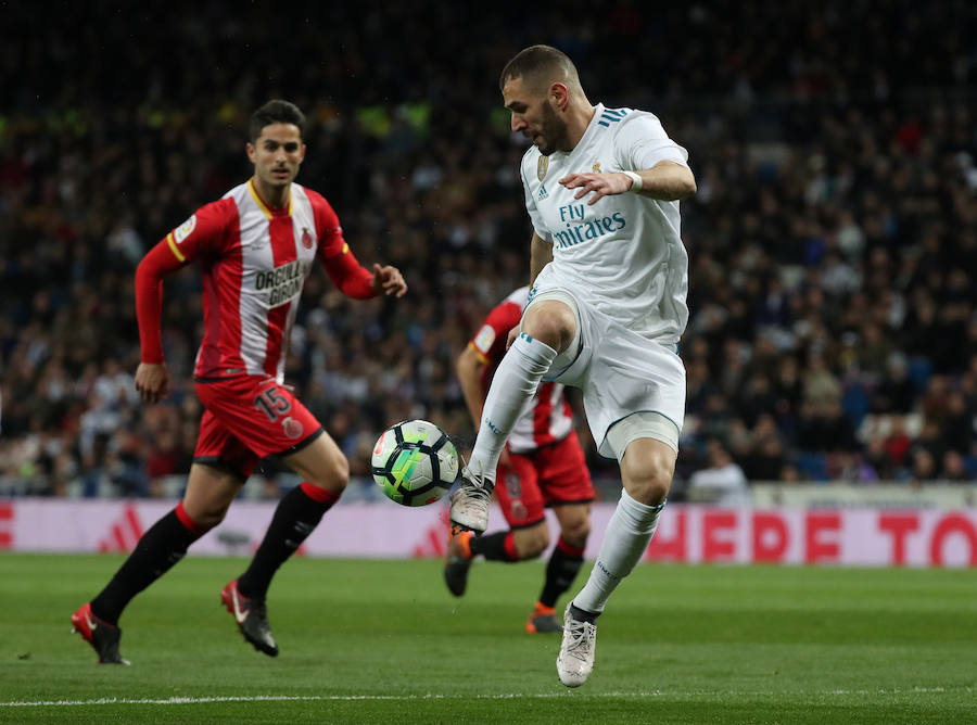 Un gol de Ronaldo y otro de Stuani ponen las tablas en un partido repleto de ocasiones y dinamismo.