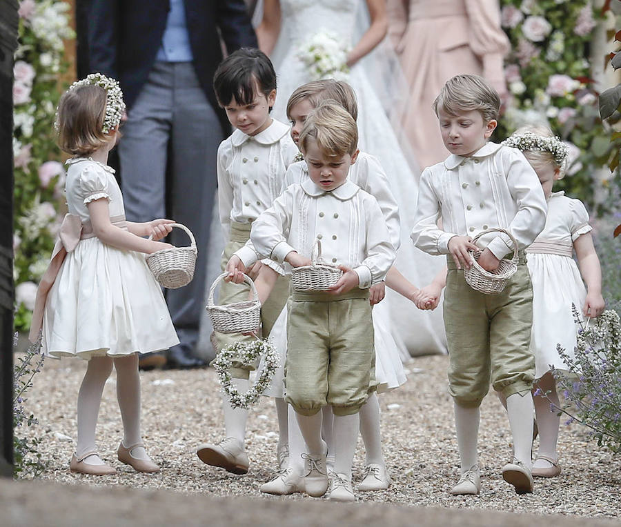 La hermana de Kate Middleton, Pippa, también eligió la firma Pepa & Co. para los pajes de su boda. 