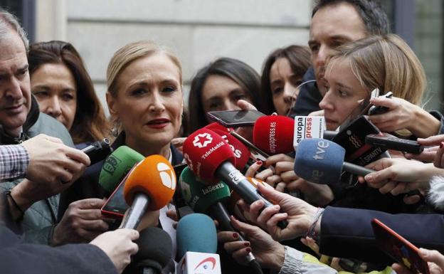 Cristina Cifuentes.