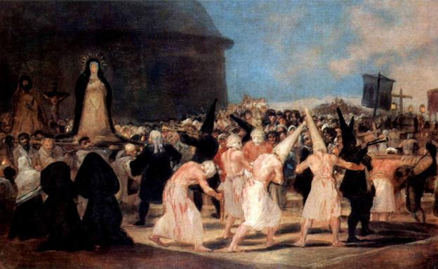 'Procesión de flagelantes', de Franciso de Goya. 