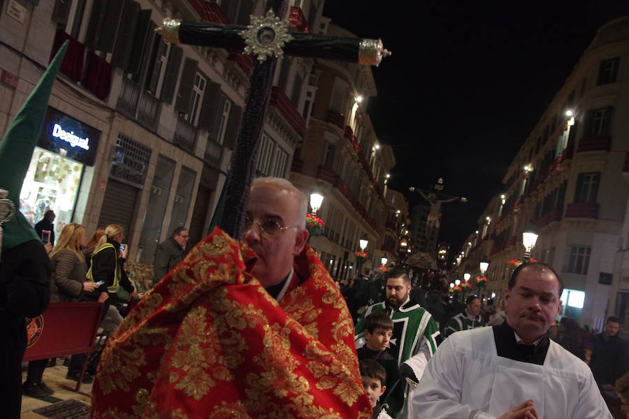 Semana Santa Málaga | Jueves Santo | El Cristo de Vera-Cruz, en procesión