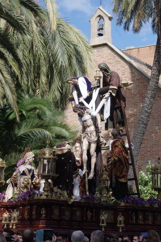 Fotos del desfile procesional de la cofradía de La Malagueta