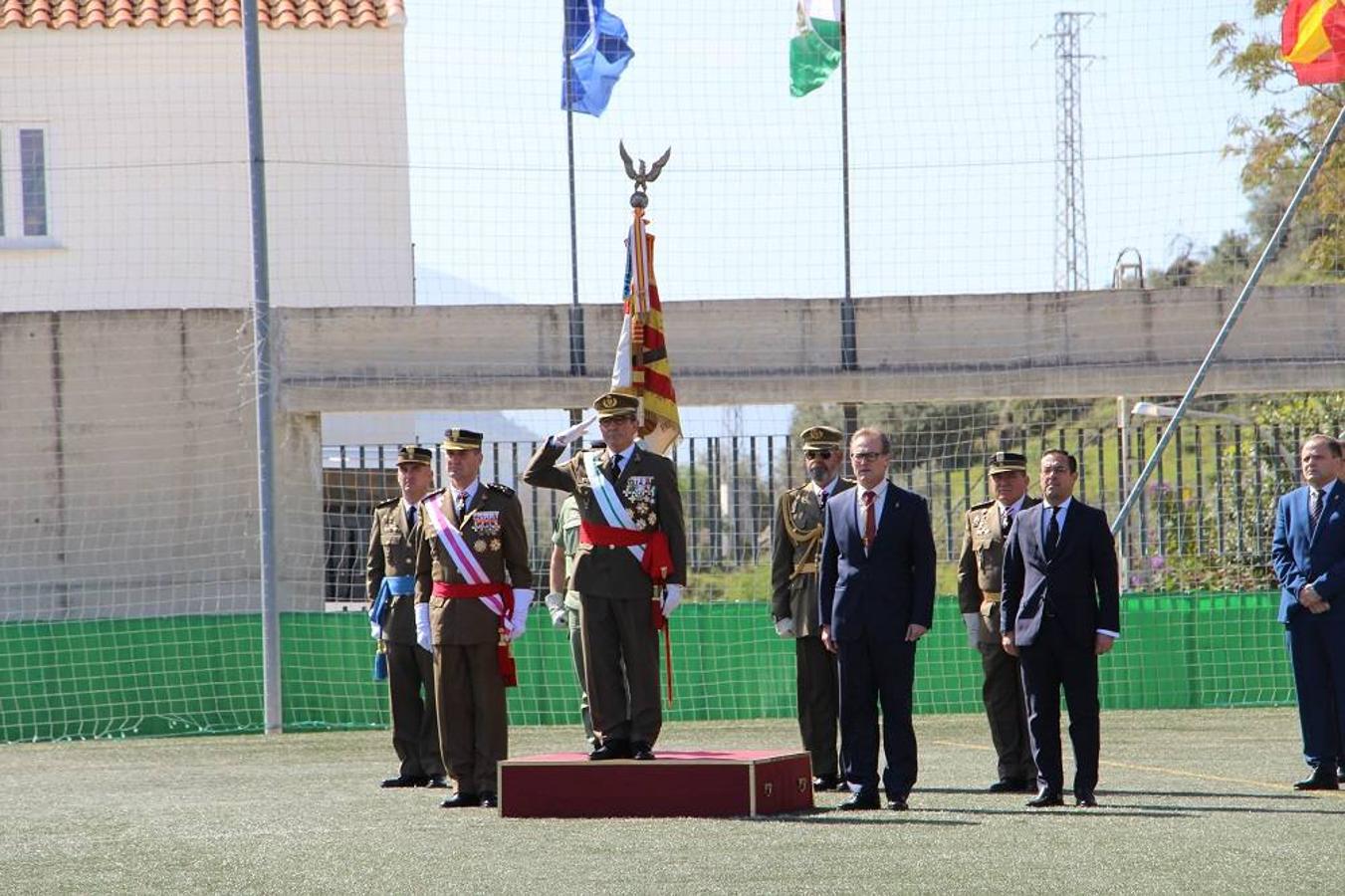 El municipio participa en un acto civil presidido por la Brigada Paracaidista y representantes del Ejército