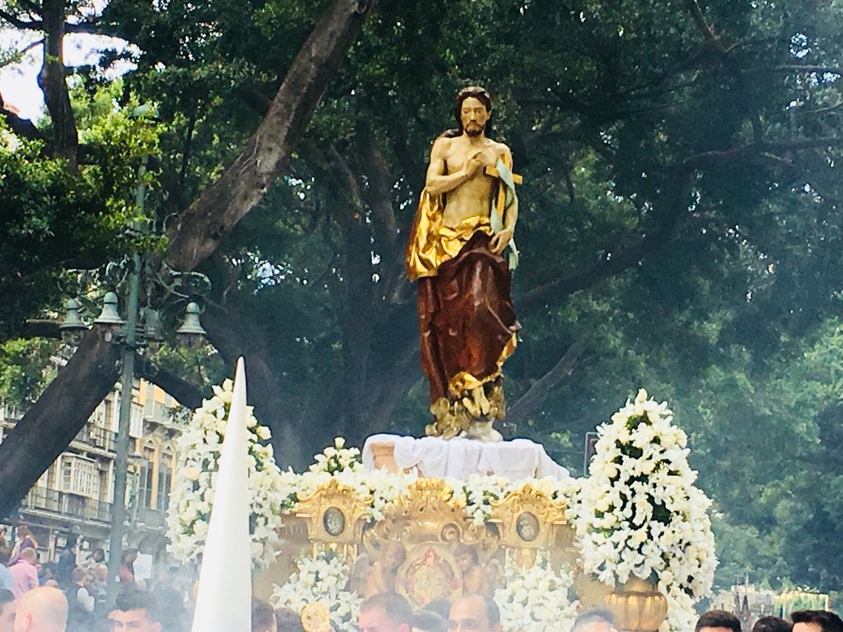 Semana Santa de Málaga | Fotos de la procesión del Resucitado el Domingo de Resurrección de 2018