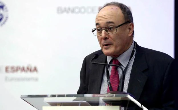 El gobernador del Banco de España, Luis María Linde.