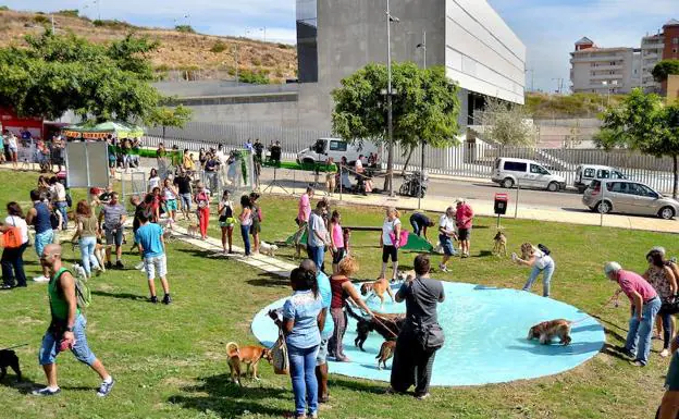 Estepona inauguró su primer parque canino en 2014. 