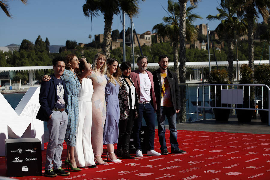 El reparto de 'Ana de día', en el photocall