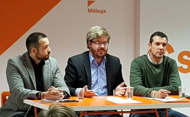 Oriol Burgués, Fran Hervías y Vicente Sánchez. 