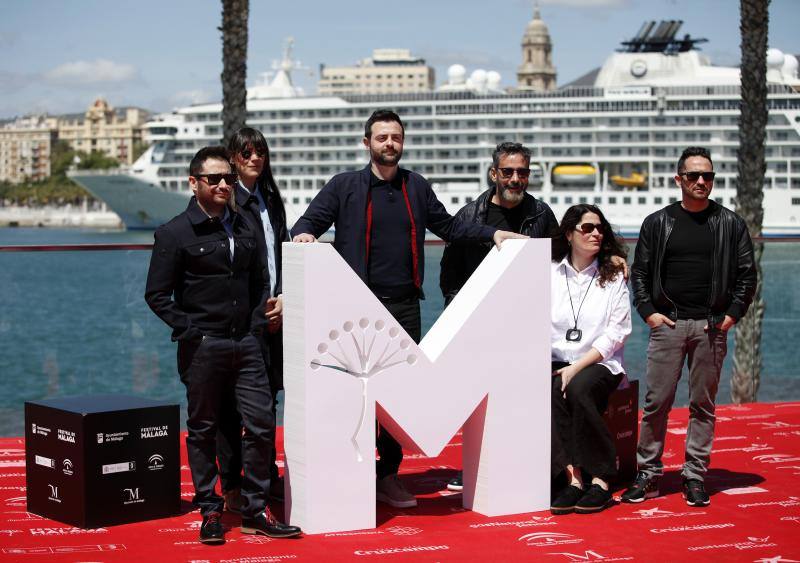 Photocall con el equipo de la película 'I HATE NEW YORK'. Con la presencia de Gustavo Sánchez, director y los productores Juan Antonio Bayona, Sole Martínez y Fiona Vidal-Quadras.