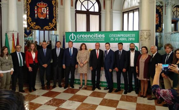 Presentación del foro en el Ayuntamiento. 