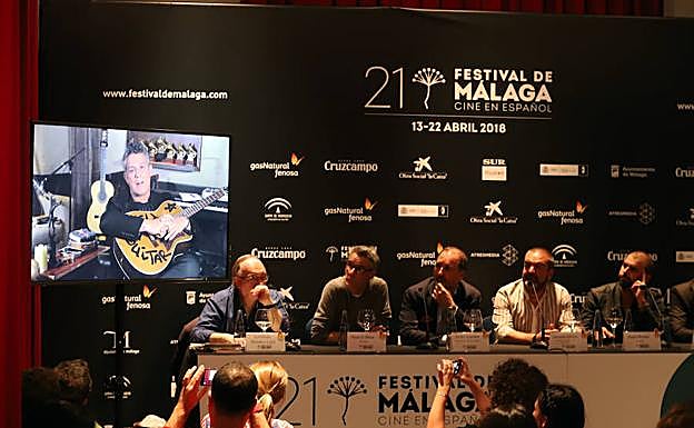 Un momento de la presentacón en el Festival 