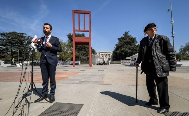 Torrent comparece ayer en Ginebra tras reunirse con miembros de la ONU.