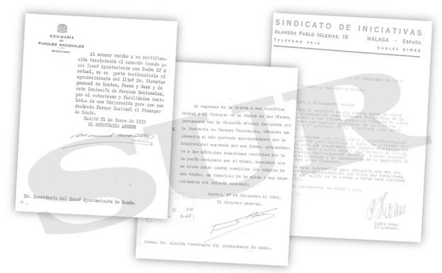 Los documentos originales 