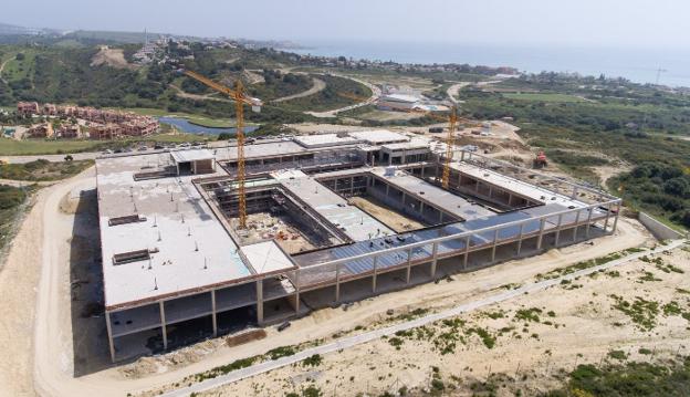 Estado actual de las obras del Hospital. :: ch. m.