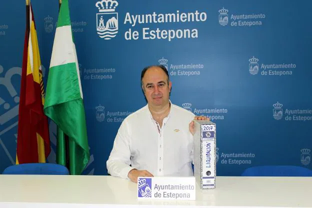 Manuel Aguilar durante la rueda de prensa de ayer.