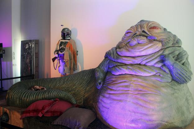 Recreación a tamaño real de Jabba el Hutt. :: sur