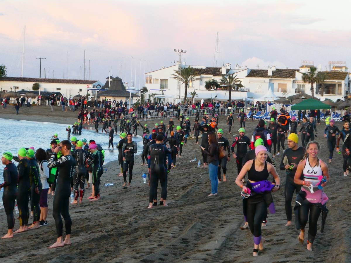 El británico David McNamee ha conquistado el primer Ironman 70.3 Marbella que abre el calendario europeo de la especialidad. En total había 2.500 inscritos