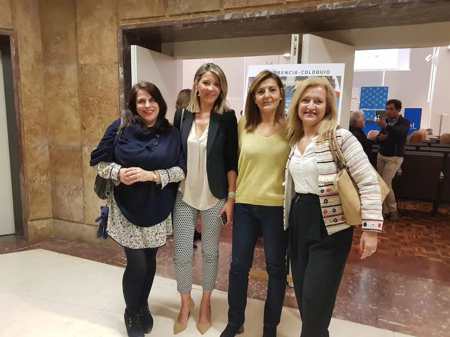 Ana Abellaneda, Inma Aragón, Mayte Pérez-Caballero y Mariló Fernández durante el debate sobre prensa y poder titulado ‘El poder de las mujeres’.