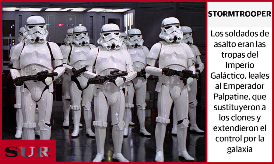 Descubre y conoce a los personajes de la Legión 501 de Star Wars que desfilarán en Málaga en el acto benéfico organizado por la Fundación Andrés Olivares que tendrá lugar el sábado 5 de mayo