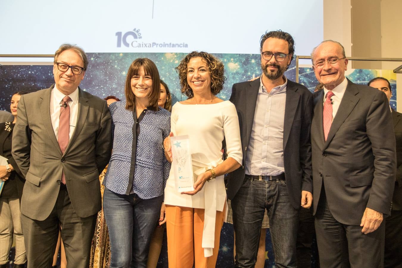 Cientos de personas abarrotan el Seminario de Málaga para celebrar el décimo aniversario de Caixa Proinfancia 