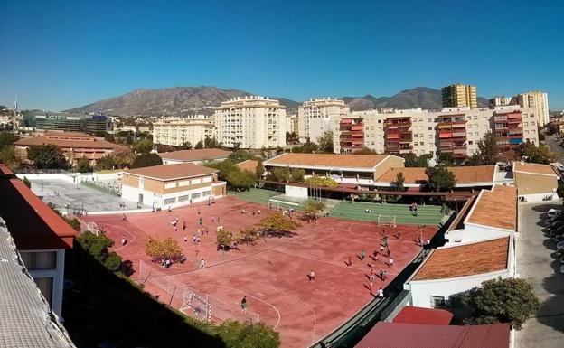 El colegio Andalucía, en Fuengirola. 