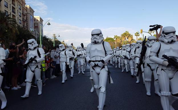 La Legión 501 de Star Wars ya recorre Málaga