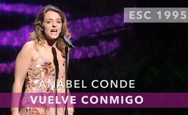 El año en el que la malagueña Anabel Conde quedó segunda en Eurovisión