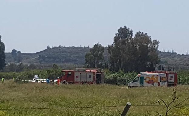 El joven aprendiz de piloto comercial consiguió salir ileso tras el aterrizaje de emergencia. 