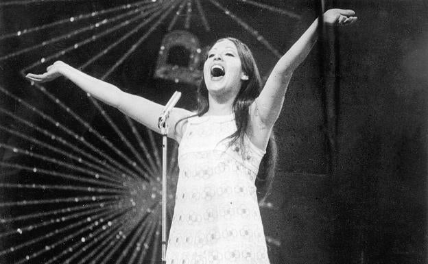 Massiel ganó el Festival de Eurovisión en 1968 con 'La la la'.