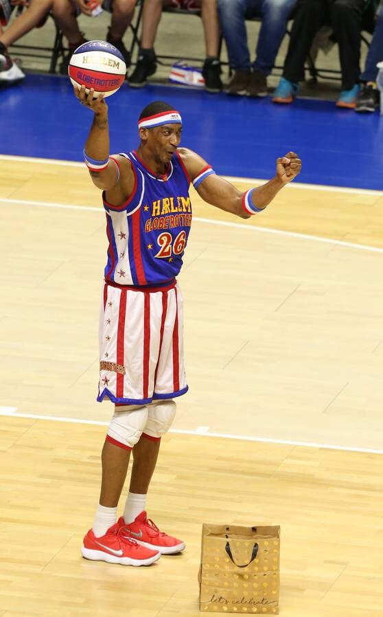 Fotos: El espectáculo de los Harlem Globetrotters en Málaga