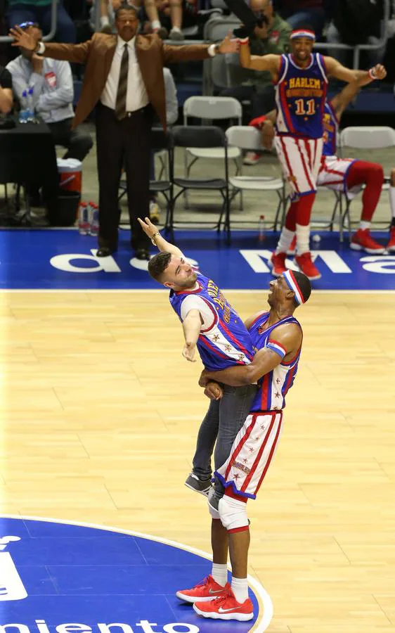 Fotos: El espectáculo de los Harlem Globetrotters en Málaga