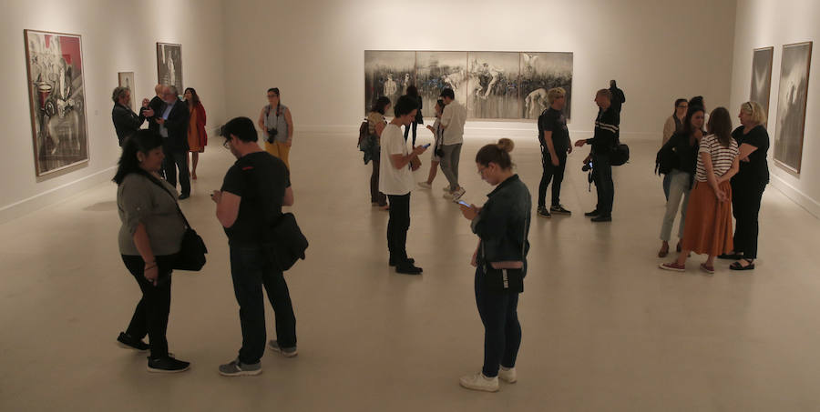 El malagueño revisa al carbón la cultura contemporánea en el CAC
