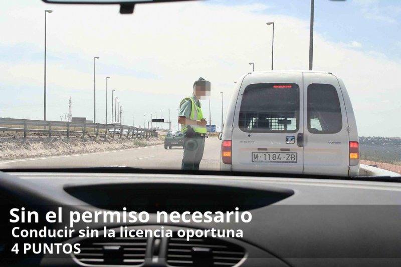 Resumen de las actuaciones indebidas al volante que disminuyen el saldo de puntos. Toma nota  (más información aquí)