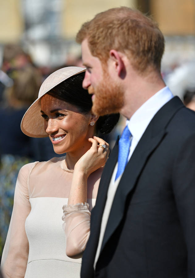 Solo tres días después de su boda, Meghan Markle ha debutado como duquesa de Sussex junto a su marido, su suegro y Camilla Parker Bowles.