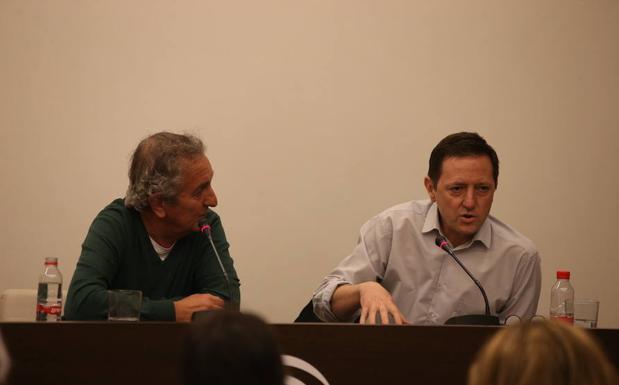 Ignacio Martínez de Pisón, ayer, en el CAL. 