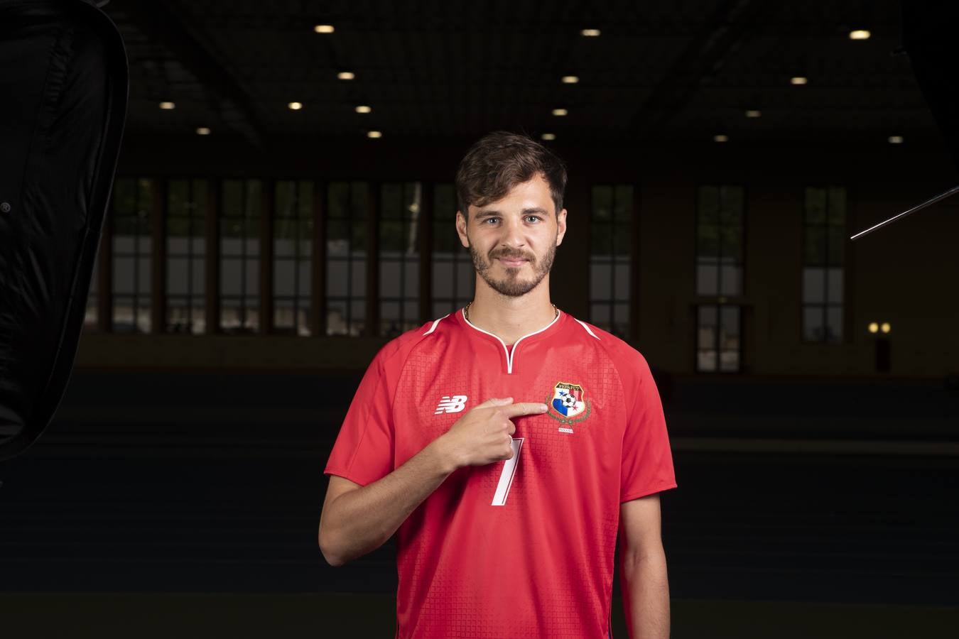 El centrocampista ruso Alekxander Erokhin, con la camiseta de Panamá