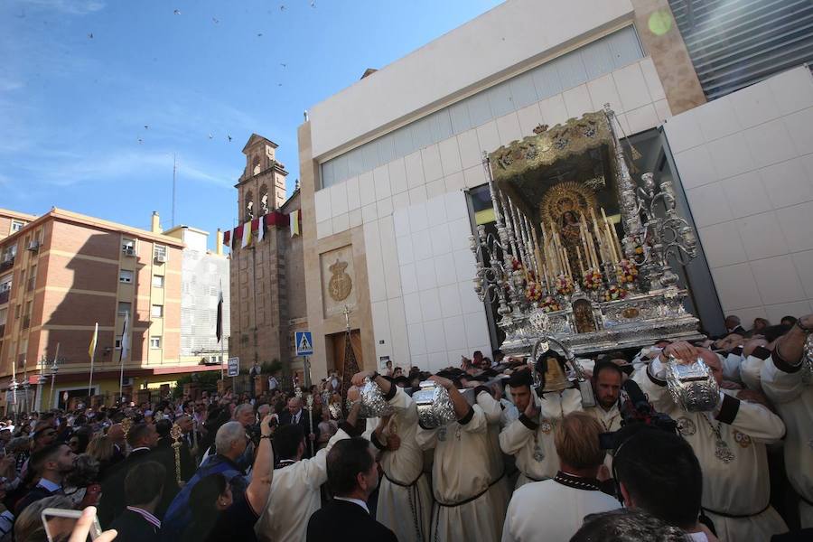 Los recorrido procesionales de las Vírgenes de la Victoria, Soledad de Mena, Dolores del Puente, Carmen de El Perchel, Rocío, María Auxiliadora, Amargura (Zamarrilla), Trinidad, Esperanza y Dolores de la Expiración